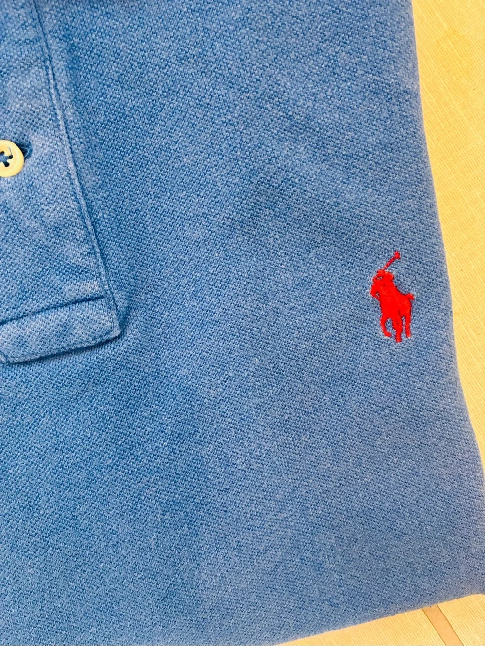 Set of 2 Ralph Lauren Iconic Mesh Blue Polo Shirts M $118
